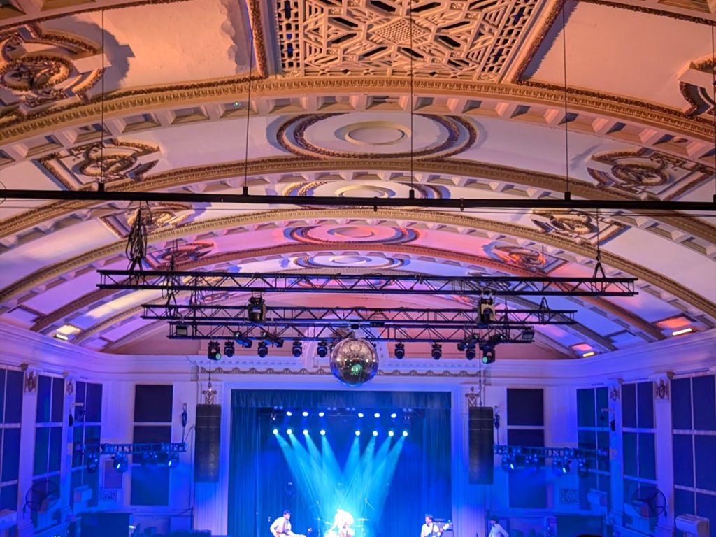 Guests gathered at a large Northcote Theatre event