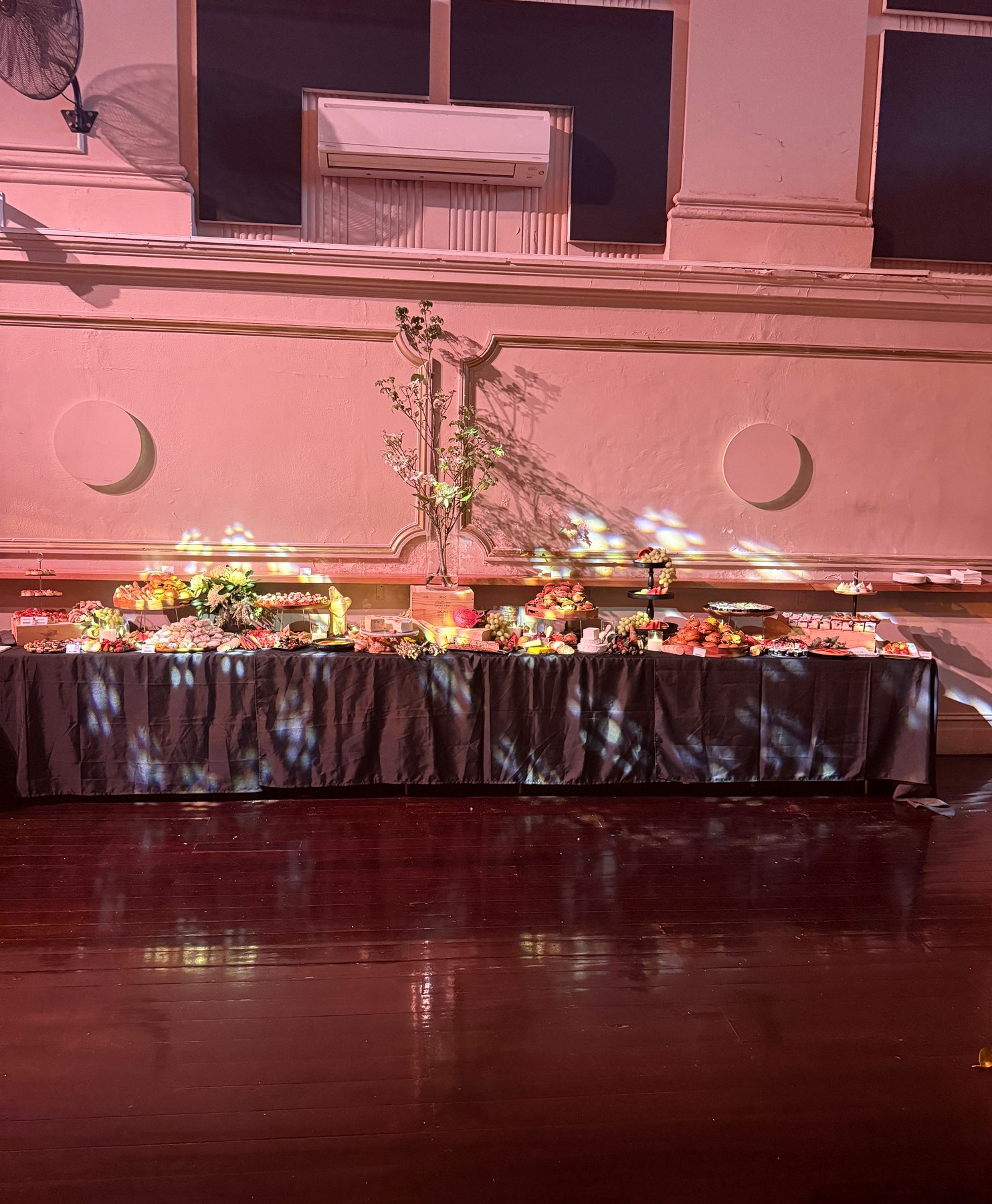 An abundant everydayfood grazing presentation prepared for an event