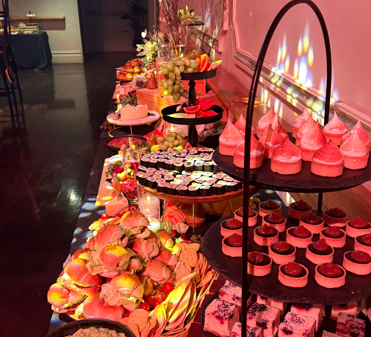 A colourful everydayfood petit fours display