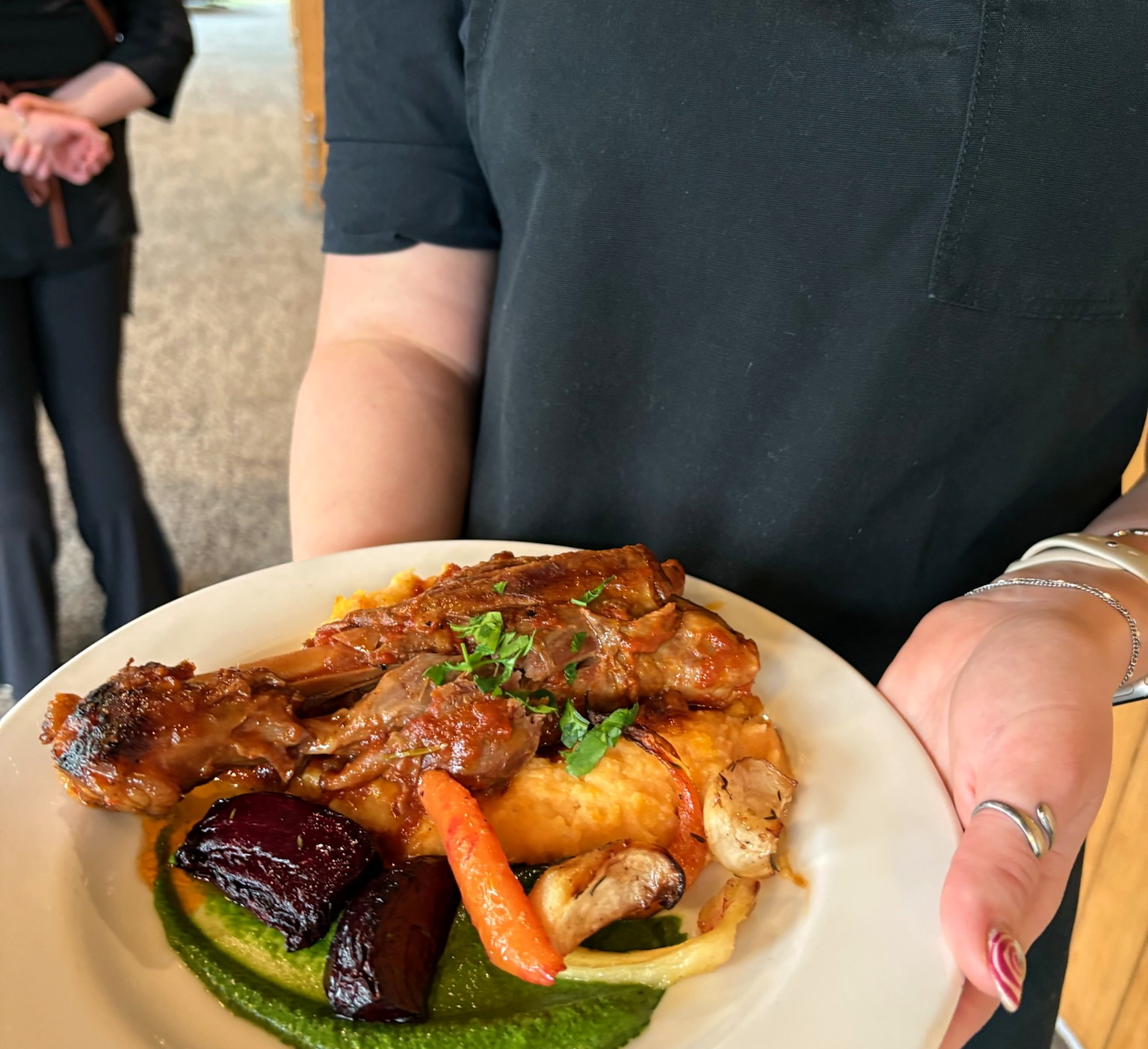 A plated main course prepared by everydayfood