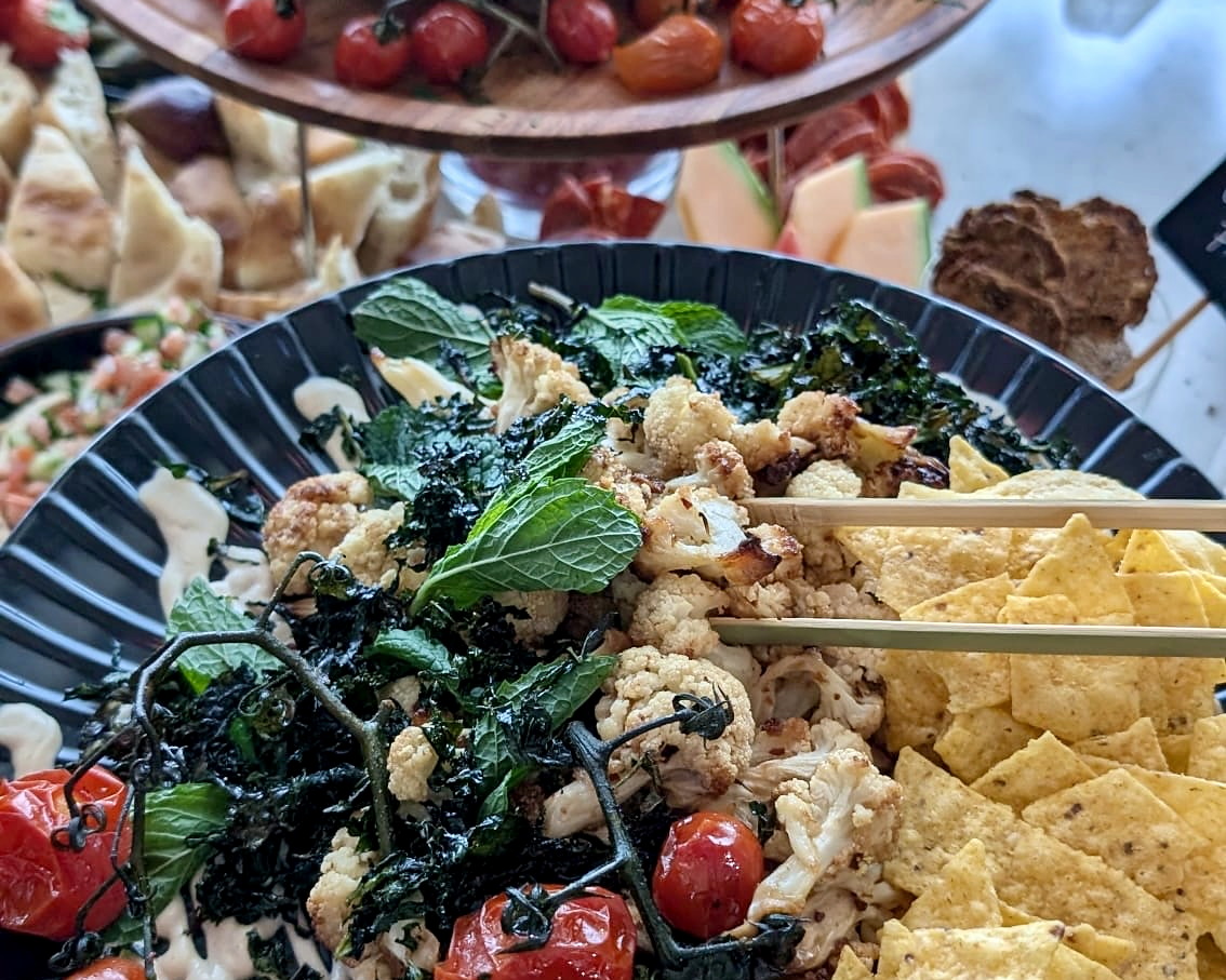 A premium everydayfood platter with abundant savoury selections