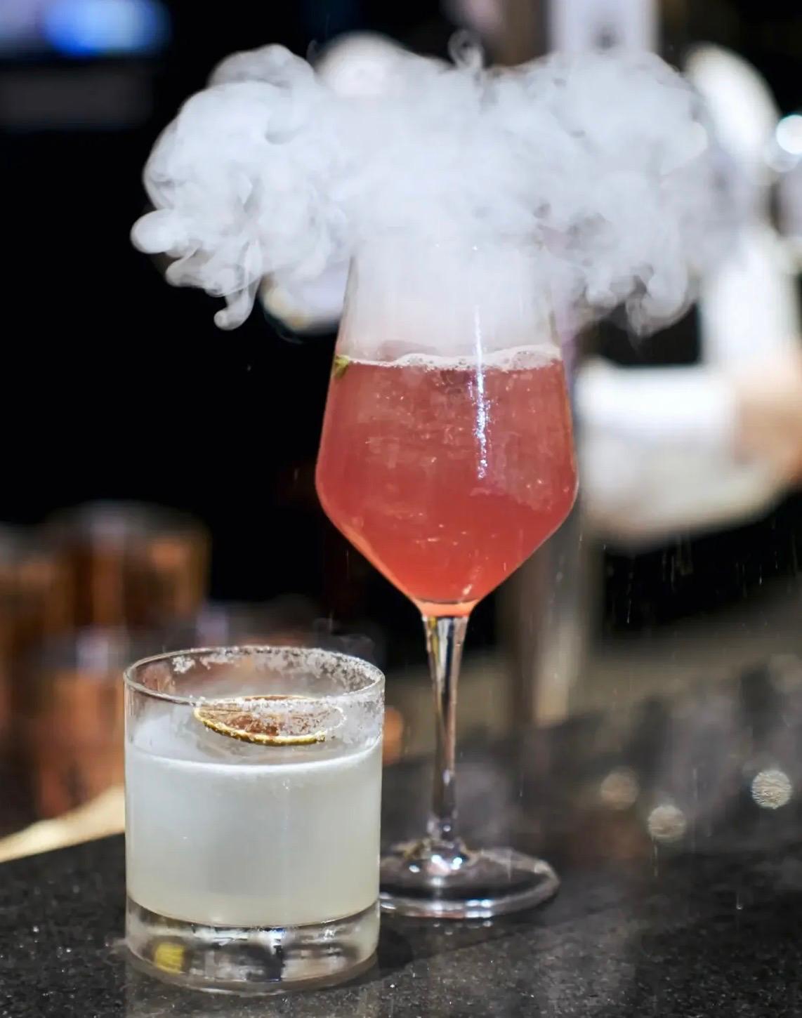 Premium cocktails created by Shakers on Wheels